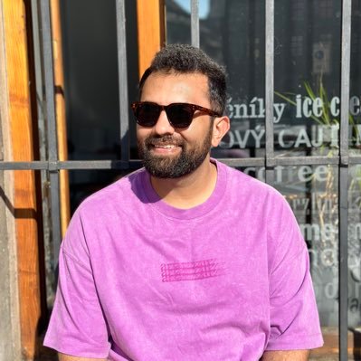 Prateek Gupta, author of The Work Between Us